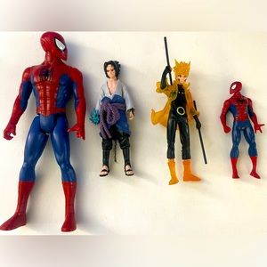 4 Figured animes toys